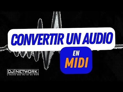 Convertis parfaitement n'importe quel audio en MIDI !