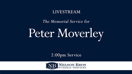 The Memorial Service for Peter Moverley