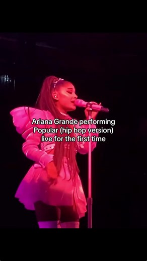 Ariana Grande Live Performance of Popular