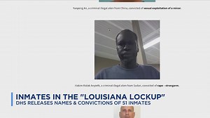 DHS releases names, records of 51 undocumented inmates housed at new Angola facility