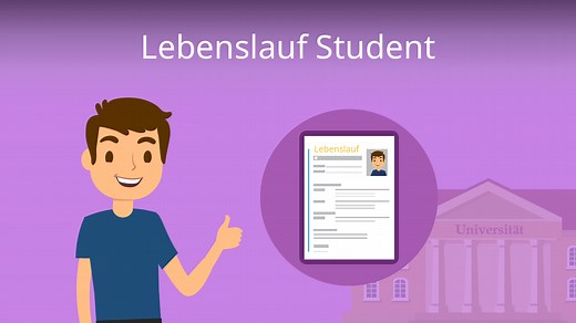 Lebenslauf Student • Aufbau, Inhalte und Muster