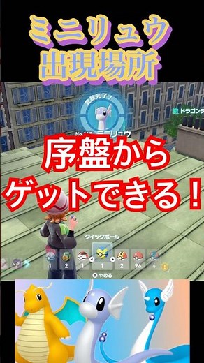 ミニリュウの出現場所解説！【ポケモンZA】