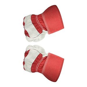 [Hot Item] Reinforced Palm Gloves Cow Split Leather Work Gloves Welding Leather Gloves