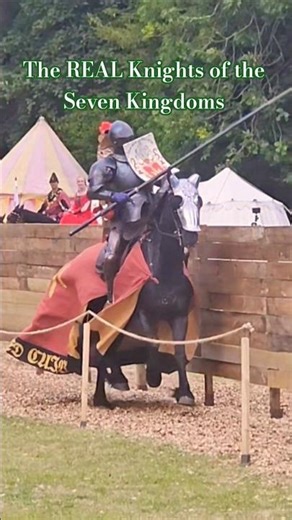 REAL Knight of the Seven Kingdoms at Arundel Castle Medieval Jousting Tournament #GOT #Knight #joust