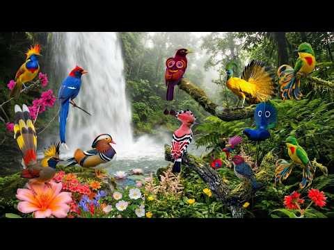 Healing Stress with Amazon Bird Sounds 🐦🦜🦩🦚💧 | Nature Calm #StressRelief #HealingSounds #Relaxing