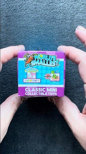 Mystery Mini Toy Unboxing ~ World’s Smallest Classic Collectibles #blindbox