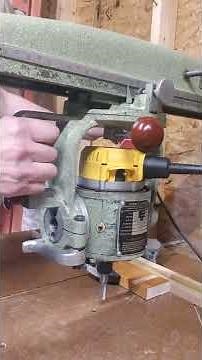 1958 Dewalt MBF router conversion Pt 2