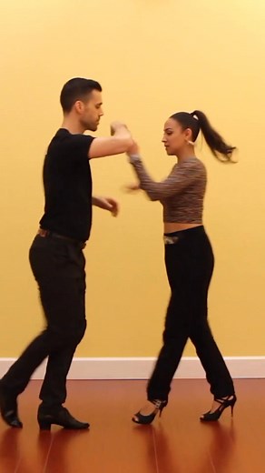 112K views · 1.8K reactions | Around the World - one of our online students' favorite patterns. It's simple and elegant, perfect for a slower romantic salsa or even an upbeat song. The Black Friday sale is coming, so here's your chance to try our programs free for a week before you buy.  Comment "TRIAL" to get started. See you on the inside! Robin | The Dance Dojo | Facebook