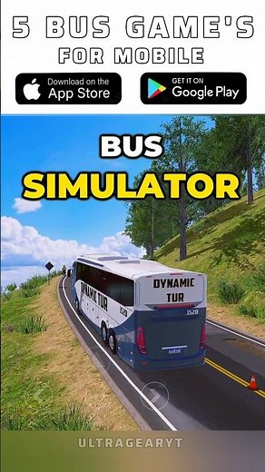 5 bus simulator games with realistic graphics for mobile 2025