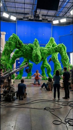 Spoiler⚠️ This is how they filmed the Billy death scene | Stranger Things Behind The Scene #bts #vfx