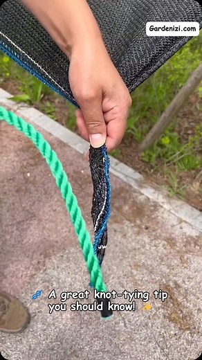 A handy knot-tying tip you should know! 🪢✨ Tie the bowline knot for a strong, secure loop that won’t slip—perfect for gardening and outdoor tasks! Master this technique and make your life easier! Gardening tips for you, follow for daily inspiration. #gardeninspiration #garden #plant #gardening #gardenideas #gardenlove #gardendesign #gardenizi #KnotTying #BowlineKnot #GardeningTips | Gardenizi