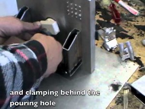 Backyard casting: Vacuum assisted core sand mould casting