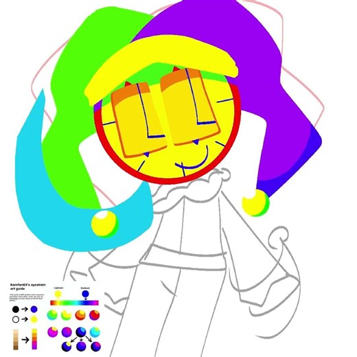 Objectsona eyestrain speedpaint :3