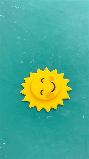 How to make fondant sun cake topper #sun #viral #trending #suraj #sunface #caketopper #video