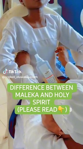 CCC: THE DIFFERENCE BETWEEN MALEKA AND HOLY SPIRIT 🕯 HOLY SPIRIT(EMI MIMO) IS NOT MALEKA MALEKA IS NOT HOLY SPIRIT(EMI MIMO) ✅Why do we call people giving prophecies MALEKA/MALAIKA? It's an age long error but since it doesn't do any harm we just go with the flow. Even I call people on trance Fine maleka, no be do or die. But it's wrong. Using MALEKA for them is wrong. That's why many of them feel fly and build on this errors to act anyhow. I think BABA is still better We use Baba just to refere