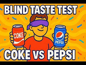 Blind Taste Test: Coke vs Pepsi