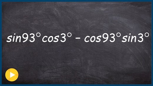 Write and evaluate expression using sum and difference identities