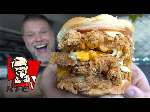 The KFC Triple Stacker From The KFC Secret Menu!