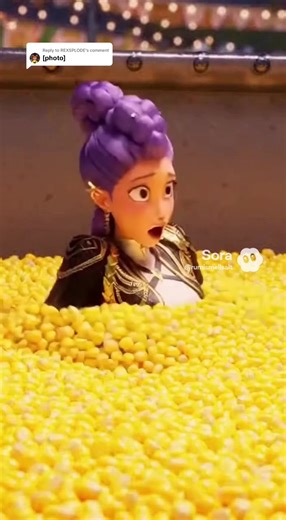 Replying to @REXSPLODE corn pop! #rumi #fyp #poop #famous #viral | corn pop