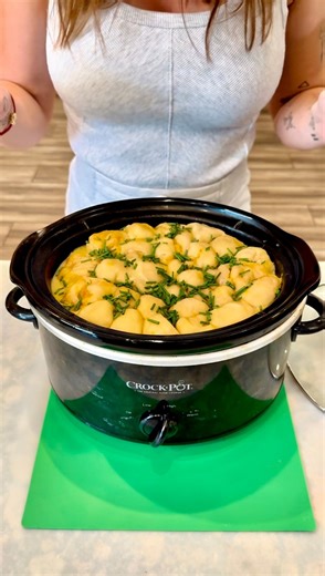 4K views · 30 reactions | How did I not know this easy dinner hack?  #dinner #hack I make easy and delicious chicken and dumplings in the crockpot.  This video was produced by Network Media and Kailee’s Kitchen | The Simple Dish | Facebook