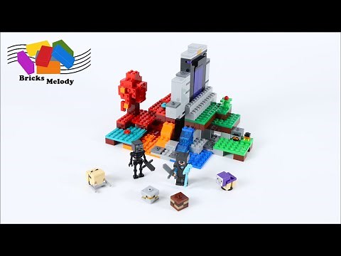 LEGO Minecraft 21172 The Ruined Portal - Bricks Melody Speed Build