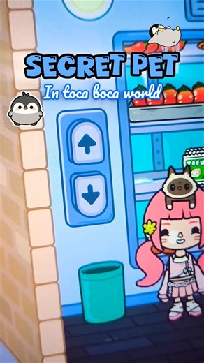 SECRET PET in toca😍🐧#tocasecrets #tocabocacrumpets #tocabocasecrets