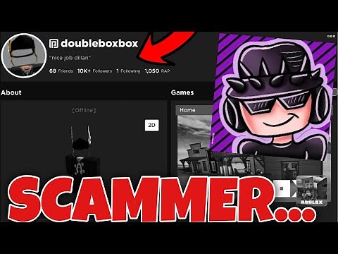 Roblox Trading Youtuber DOUBLEBOX SCAMS Out Of 12 Million ROBUX!