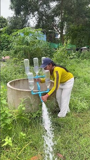 Amazing Idea to make Free energy water pump #shorts #diy #home #Hidi #Tamil #Telugu #Tech #Desi