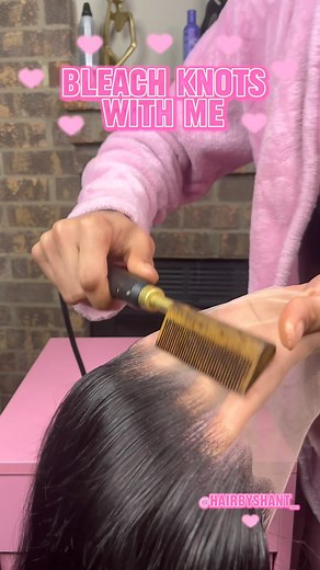 7.9K views · 34 reactions | bleach knots with me 勺 I have a more in...