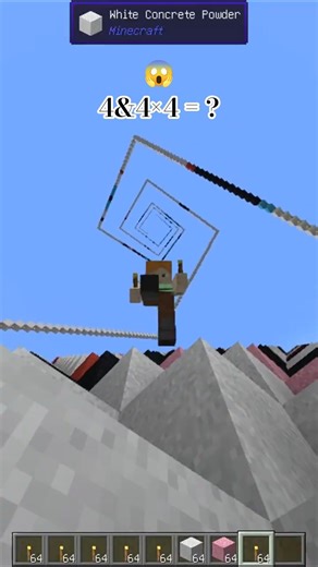 Wait for end 😱 Insane Minecraft Blocks Art 😱🔥 | Satisfying & Mind-Blowing Build! #shorts