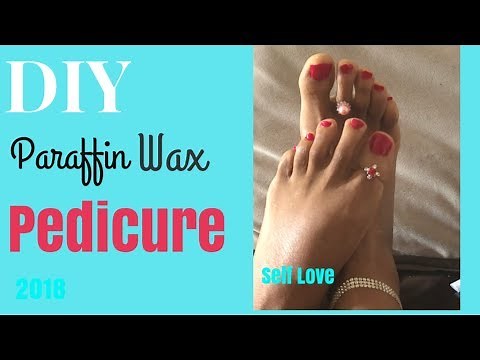DIY PARAFFIN WAX Pedicure:How to do a Paraffin Wax Pedicure