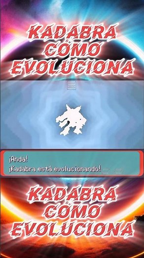 KADABRA Cómo Evoluciona? POKÉMON QUETZAL Multijugador (Actualización 8.2) ALAKAZAM Cómo Tenerlo?