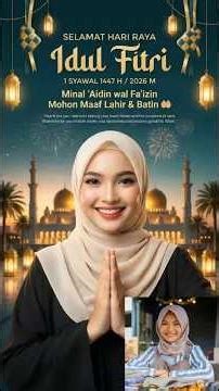 MAKE COOL EID GREETING CARDS WITH AI