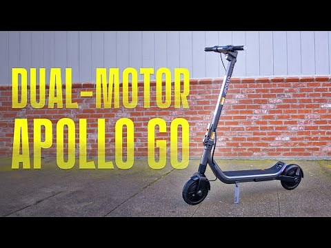 ESG Review - 2024 Apollo Go: Dual-Motor scooter rides like a mini Apollo Pro