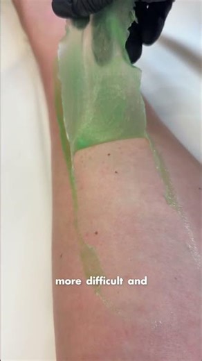 Applying wax the right way matters! Make sure your strip is even and thick enough for a smooth