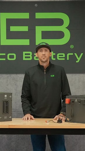 This week Chris is going to show us how to turn things on….with your Eco Battery. From waking it up from power save mode, powering on the battery and proper charging techniques🔋🔌 #PoweringTheFuture | Eco Battery