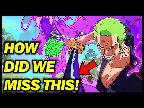 Zoro already has a DEVIL FRUIT! Zoro's GODLY Power Explained! One Piece