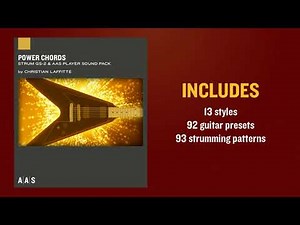 AAS Power Chords—Christian Laffitte sound pack for Strum GS-2