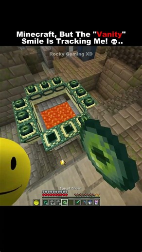 Minecraft, But The "Vanity" Smile Is Tracking Me! 💀.. #minecraft