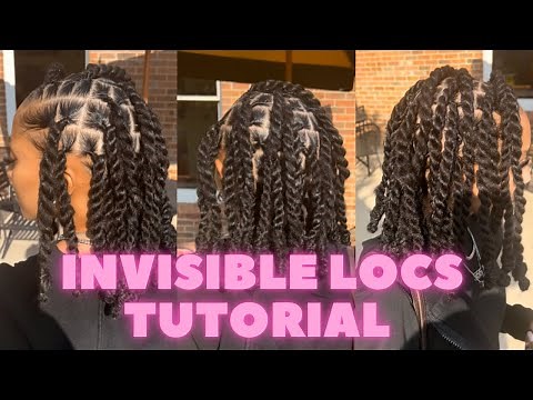 INVISIBLE LOCS TUTORIAL