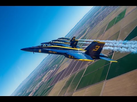 Blue Angel Super Hornets - 2021 Cockpit Footages