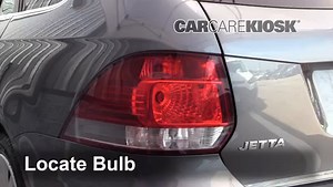 Brake Light Replacement: 2009 Volkswagen Jetta TDI 2.0L 4 Cyl. Turbo Diesel Wagon