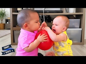 Funny Baby Popping Balloons 🎈 Part 2 | Unexpected Fails | Funny Vines