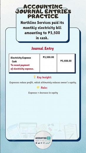 Paid Electricity Expense Journal Entry (Easy Examples)