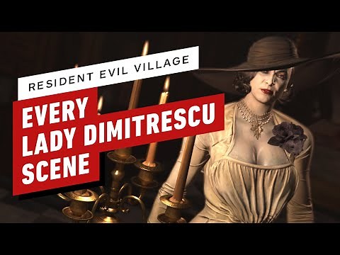 Every Lady Dimitrescu Scene In Resident Evil Village