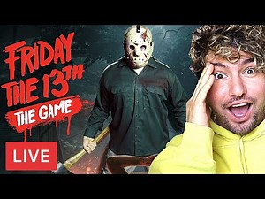 Jc Caylen Plays FRIDAY THE 13TH For The First Time - *FULL STREAM*