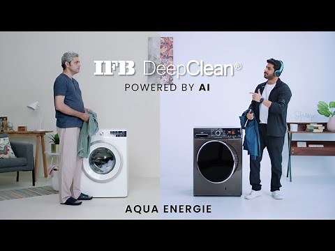 IFB DeepClean Washing Machine - Energized water with Aqua Energie