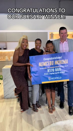 Nomcebo Wins Richfield Bursary for Bsc in Information Technology