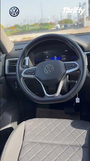 Drive your way with the Volkswagen Teramont — now available at Thrifty Car Rental! #carrental