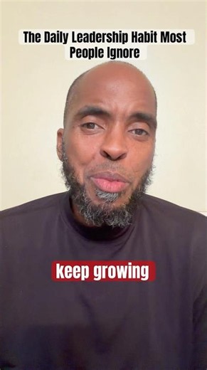 The Daily Leadership Habit Most People Ignore | Dr. Earl Newton, Sr #selfleadership #leadership